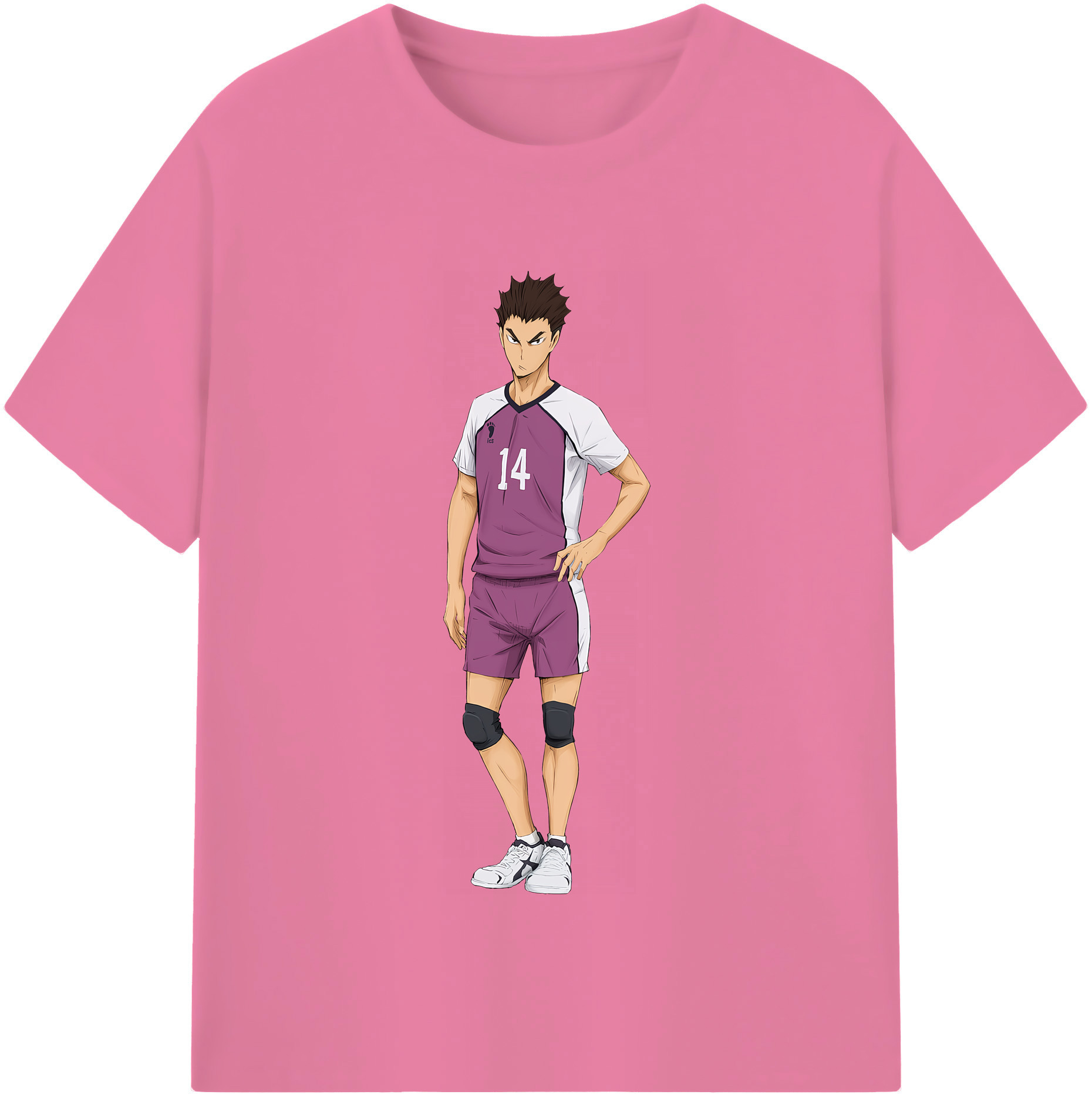 （画像用） ハイキュー!! Haikyu!! 綿100％半袖Tシャツ（フロントプリント）